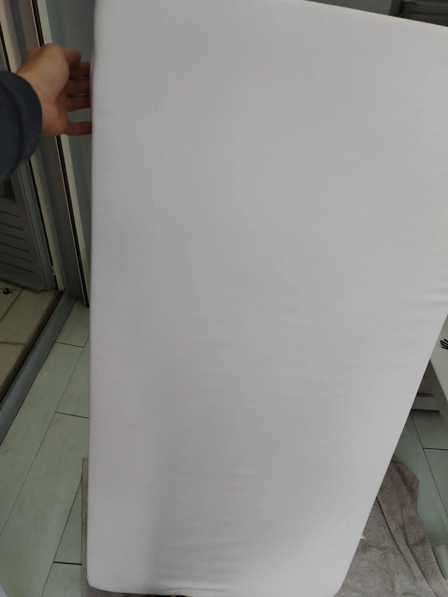 Matelas blanc - Avant / Après - Après