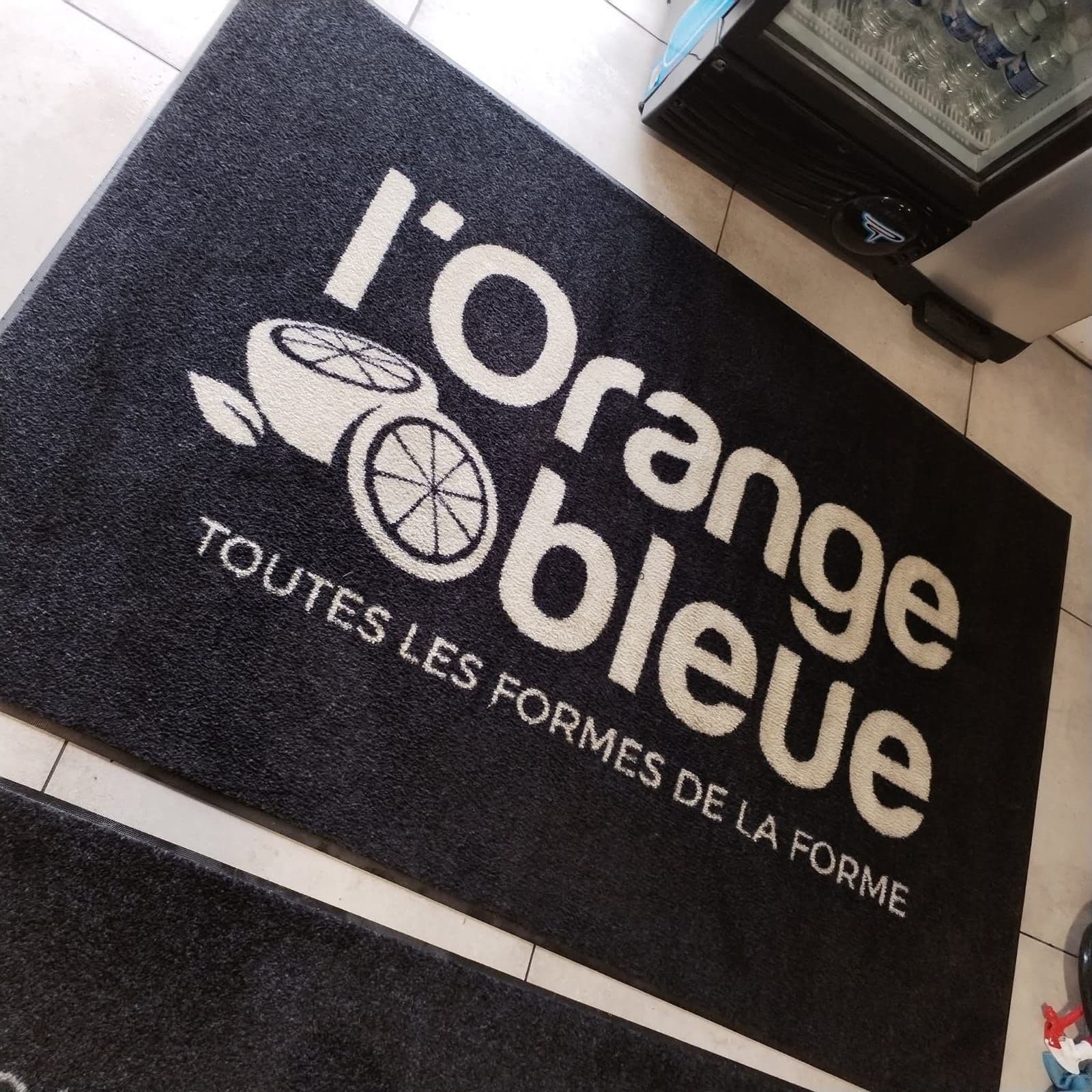 Tapis L'Orange Bleue - Avant / Après - Après